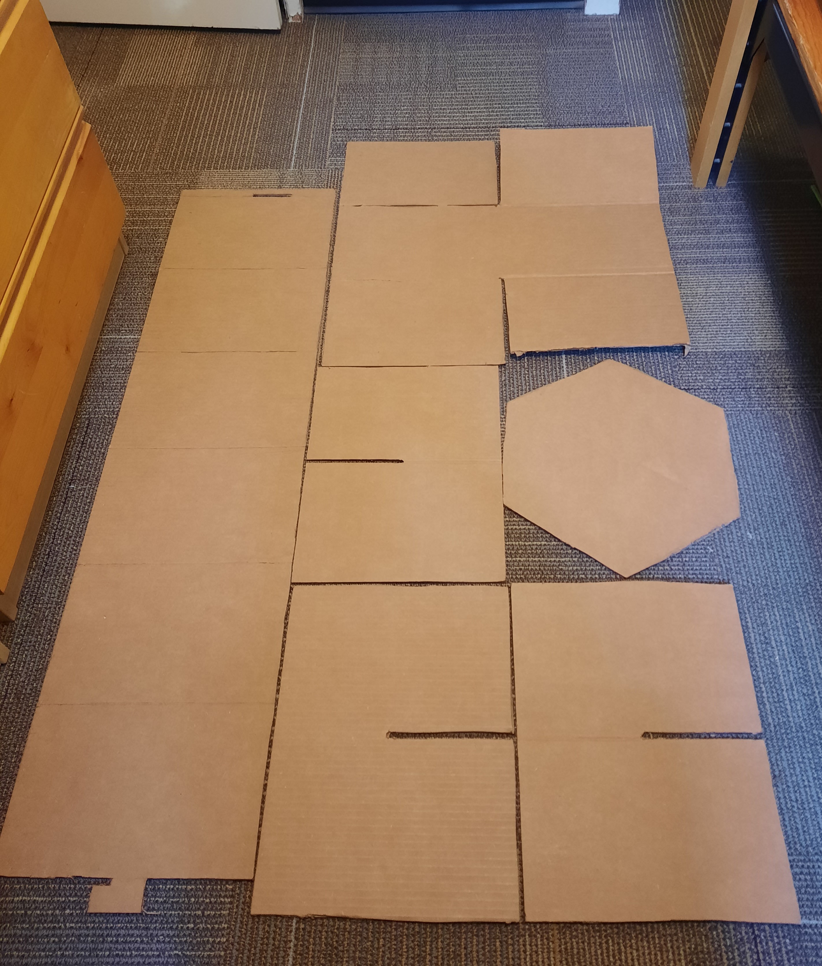 Photo of the chair unfolded